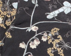 En Fant jumpsuit Gate phantom med blomster